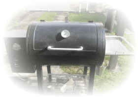 pit boss 820 pro series in my backyard